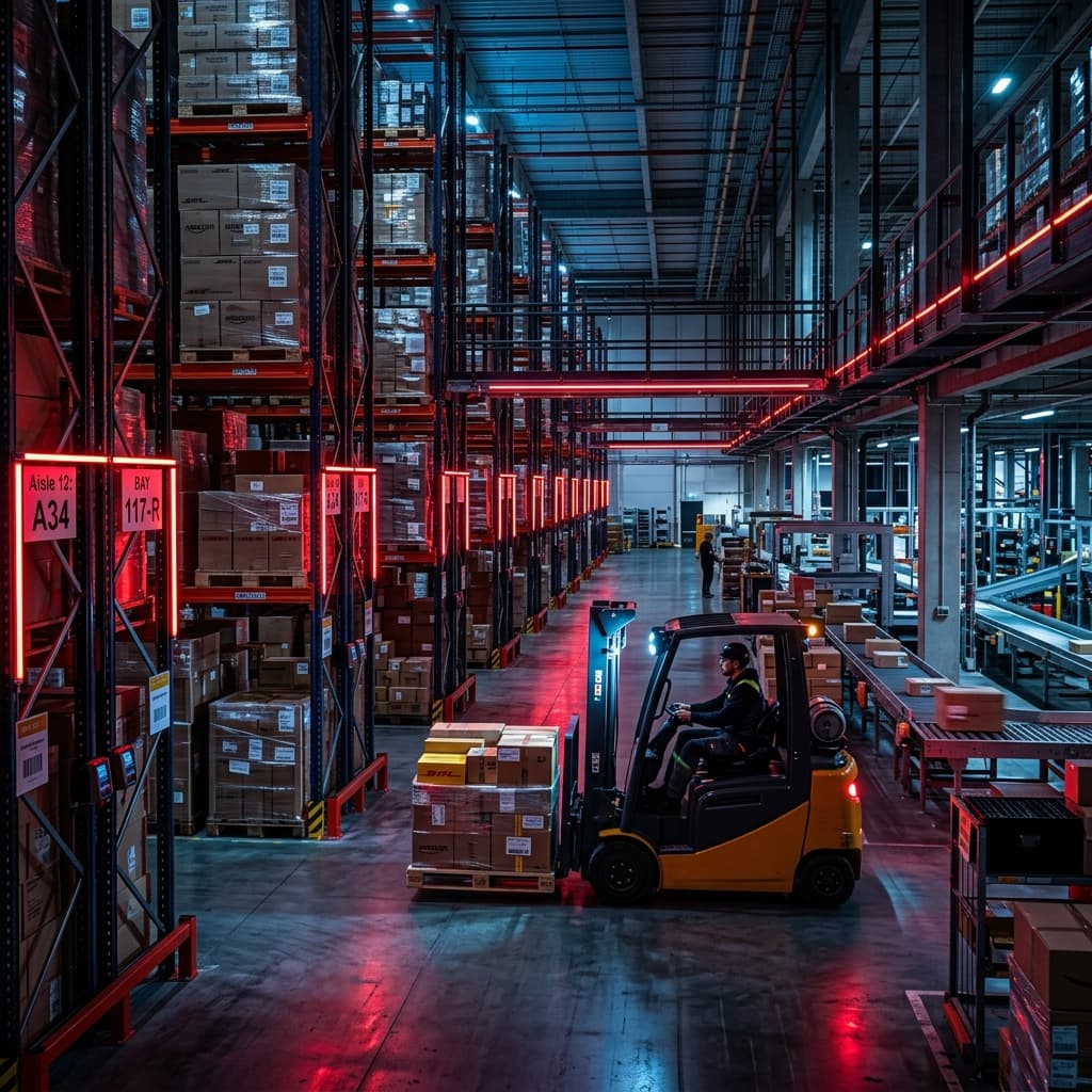 Modern High-Tech Autner Logistics Warehouse